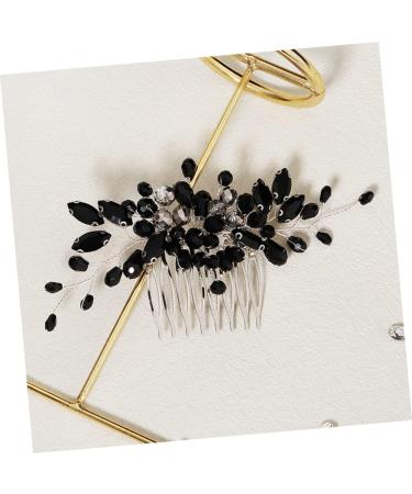 MAGICLULU Crystal Side Hair Comb Prom Hair Accessories Wedding Bridal Hair Comb Wedding Hair Accessories for Brides Bride Wedding Headdress Bride Headdress Wedding Crystal Hair Comb - Buy Online on GoSupps.com