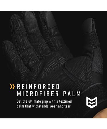 Mission Made Hellfox Tactical Gloves for Men Combat Hard Knuckle for Military Police Black Large - Buy Online on GoSupps.com