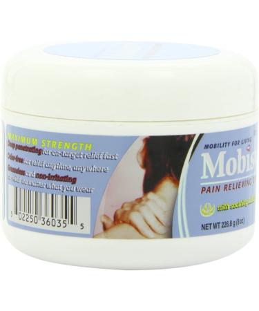 Mobisyl Pain Relieving Creme with Aloe Vera - 8 oz Jar - Buy Online on GoSupps.com