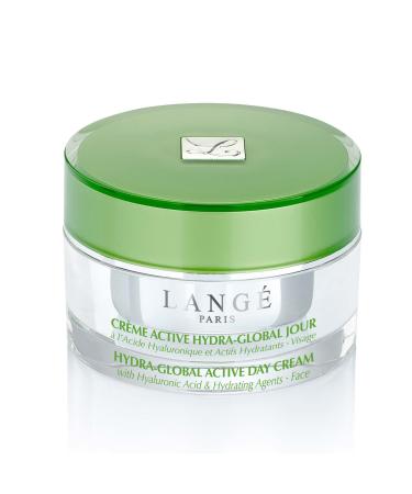 Hydra-Global Active Day Cream-Lightweight Brightening Boost For A Dewy Hydrated Complexion-With Hyaluronic Acid And Nourishing White Lily-Wrinkle-Reducing Dry Skin Corrector-1.7 Oz