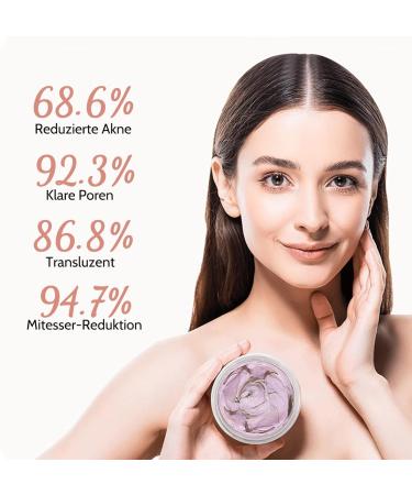 Dead Sea Mask Refining Pores Deep Cleansing Face Mask Skin Care Improve Blackheads Acne Dark Spots Even Skin Tone Face Mask Control Oil (Pink) Kurkuma - Buy Online on GoSupps.com
