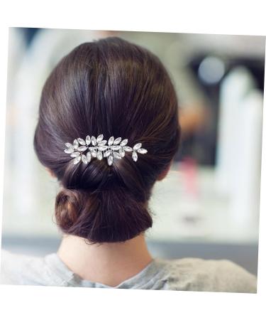 Beatifufu Crystal Hair Accessories Decorative Hair Side Comb Wedding Bride Hair Comb Bridal Hair Comb Bride Hair Accessories Rhinestone Hair Comb Sparkly Hair Comb Rhinestone Hair Side Comb - Buy Online on GoSupps.com