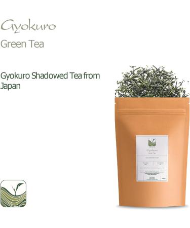 Gyokuro Green Tea From Japan - Famous Japanese Unami Tea - Jade Dew Loose Leaf Tea 40g - Buy Online on GoSupps.com