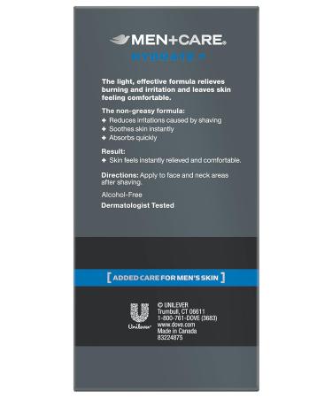 Dove Men+Care Hydrating Shave Balm 3.4 oz - Soothing Shave Care for Men | International Shipping Available - Buy Online on GoSupps.com