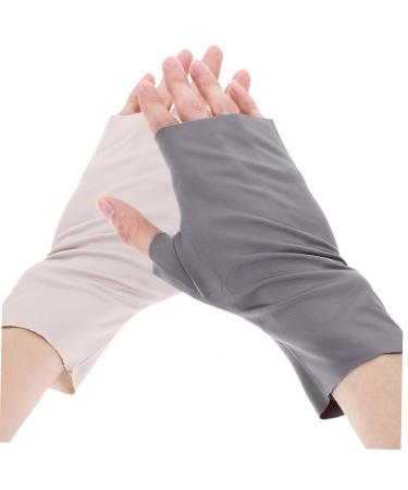 Didiseaon 2 Pairs Pink Gloves Manicure Gloves Anti Uv Nail Art Accessory Uv Gloves Protective Gloves for Manicure Women Nail Art Gloves Uv Nail Gloves Nail Lamp Women's Nylon Sun Protection - Buy Online on GoSupps.com