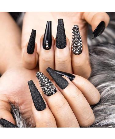 12 Grids Mini Metal Rivet Nail Charms - Gold Silver Black Spike Studs for Punk Nail Art & Acrylic Nails Decoration - Buy Online on GoSupps.com