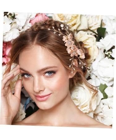 WOFASHPURET Flower Hair Comb Women's Hair Clips Hair Barrette for Women Decor Tiara Fairy Jewelry for Women Rhinestone Hair Accessories Side Hair Comb Hair Styling Accessories Small and Fresh - Buy Online on GoSupps.com