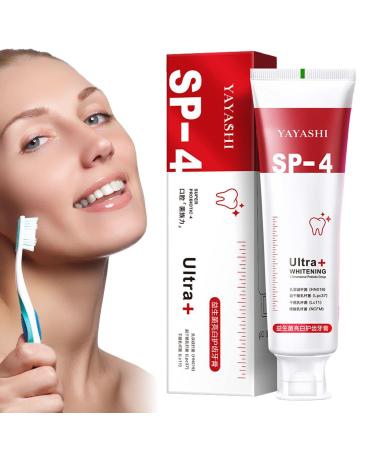 Wukesify Yayashi SP-4 toothpaste 120 g yiliku probiotic brightening fresh breath toothed stain removal complete dental care whitening 1 ml 1 ml (1 Pack) Whitening)