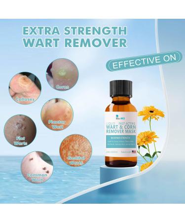 Extra Strength Liquid Corn and Callus Remover for Toes and Feet - Buy Online on GoSupps.com