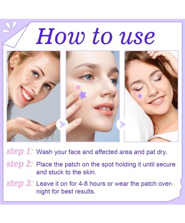 Acne Patch Pimple Patches Stars Heart-Shaped Acne Patches Hydrocolloid Dressing Cover Dots for Spots Pimple Patches Effectively Calms & Relieves Acne 156 Patches(12mm&8mm) - Buy Online on GoSupps.com
