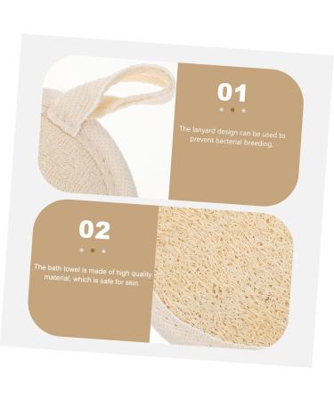 FOMIYES Makeup Loofah Bath Ball - Exfoliating Scrubber & Shower Ball for Body & Makeup Removal - 16x11cm - Buy Online on GoSupps.com