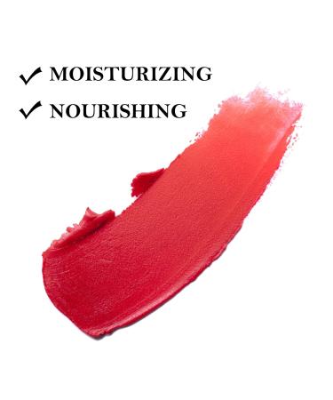 Boobeen Matte Lipstick Set - 5 Waterproof Colors | Long-Lasting Moisturizer Lip Gloss | Perfect Gifts for Girls & Women (C-001) - Buy Online on GoSupps.com