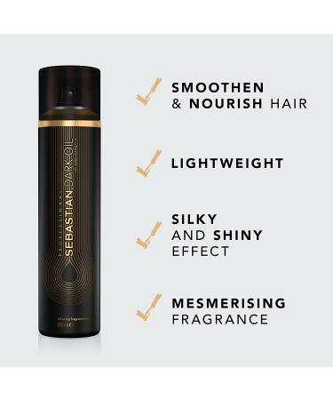 Sebastian Dark Oil Silkening Fragrant Mist with Jojoba and Argan Oil 4.5 fl oz - Buy Online on GoSupps.com