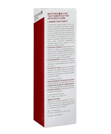 Biothymus AC Active Anti-Fall Treatment for Men - 100 ml | Best Hair Loss Solution | Fast International Shipping - Buy Online on GoSupps.com