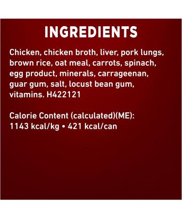 Purina ONE Smartblend Wet Dog Food Chicken & Brown Rice Entr e 368g can (12 pack) Wet Dog Food Chicken & Brown Rice 368 g (Pack of 12) - Buy Online on GoSupps.com