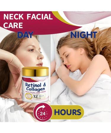 Retinol Face Cream with Hyaluronic Acid Neck Firming Serum Moisturizer Retinol & Collagen Neck Facial Care Cream Day & Night Anti Wrinkle Moisturizer for All Skin Types 3.52 Fl Oz - Buy Online on GoSupps.com