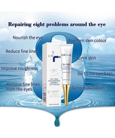  REPWEY Tea Tree Hexapeptide Firming Eye Cream Under Eye Cream for Dark Circles Puffiness With Peptides For All Skin Types - Buy Online on GoSupps.com