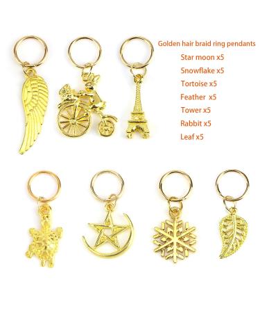 ZTWEDEN 210PCS Aluminum Hair Coil Dreadlocks Beads - Hair Cuffs, Braids Clips, Braid Jewelry for Braids Accessories | Hair Decoration - Buy Online on GoSupps.com