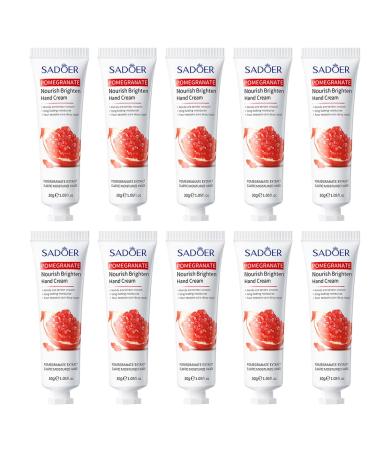 BakerMiche Whitening Hand Cream 30g x 10Pcs Daily Moisturizing Hand Cream Keep your hands smooth and delicate deep nourishing hand lotion nongreasy hand cream