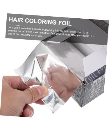 CLISPEED Lot De 3 Feuilles De Papier D'aluminium pais 50m Pour Coloration Des Cheveux Vernis Ongles Et Salon De Coiffure R sistantes Haute Temp rature Usage Professionnel - Buy Online on GoSupps.com