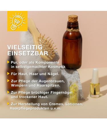  mituso mituso 100% Pure Cold-Pressed Castor Oil - Natural Eyelash Serum - 1000 ml - Buy Online on GoSupps.com