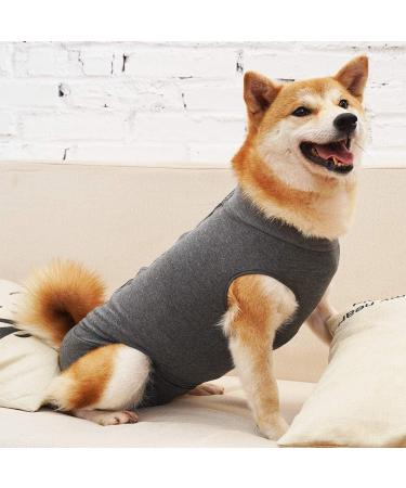 XXXL Breathable Dog Divider for Surgical Wounds | Anti-Losing Cone | Skin Protection e-Neck Band Alternative - Gray (1-Pack) - Buy Online on GoSupps.com