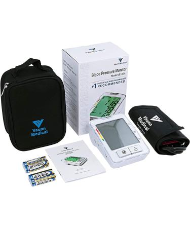 Vaunn Medical Automatic Blood Pressure Machine with Large Cuff | Digital Upper Arm Monitor 8.7-16.5 | vB100A - Buy Online on GoSupps.com