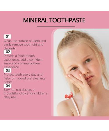Natural Probiotic hydroxyapatite toothpaste for children hydroxyapatite toothpaste with strawberries hydroxyapatite toothpaste for children helps whiten sensitive teeth 2 - Buy Online on GoSupps.com