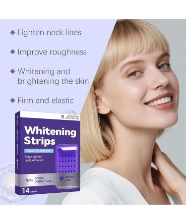 Purple Teeth Whitening Strips Gentle Daily Purple Whitening Strips for Surface Stain Reduction & Natural Shine Portable Whitening Strips Purple for Home or On-The-Go Use (14) - Buy Online on GoSupps.com