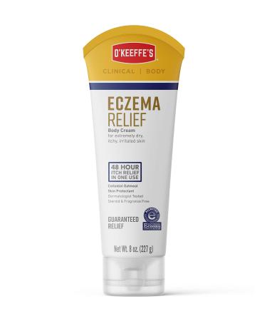 O'Keeffe's Eczema Relief Skin Protectant Body Cream 8 Ounce Tube