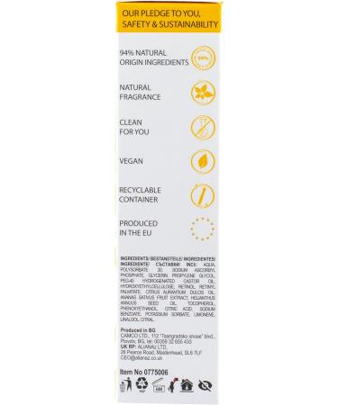 Victoria Beauty Vitamin C Eye Serum Roller 15ml - Dark Circles, Puffy Eyes, Eye Bags - Retinol & Vitamin E - 94% Natural - Buy Online on GoSupps.com