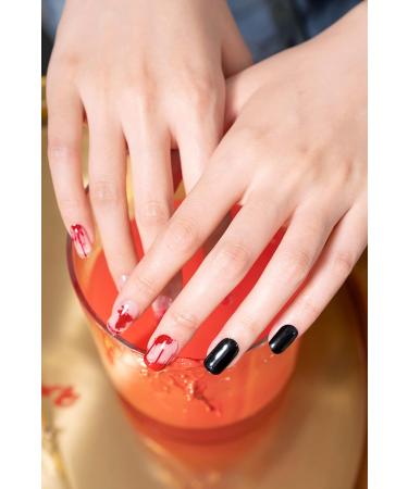 DANNI & TONI 28 Stickers Semi Cured Nail Wraps - Crime Scene Gel Nail Polish Strips - Buy Online on GoSupps.com