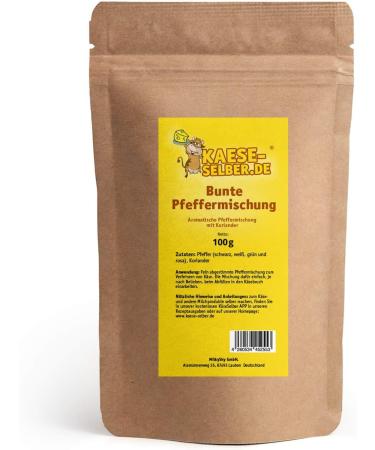  kaese-selber.de kaese-selber.de Mixed colored pepper 100 g - Buy Online on GoSupps.com