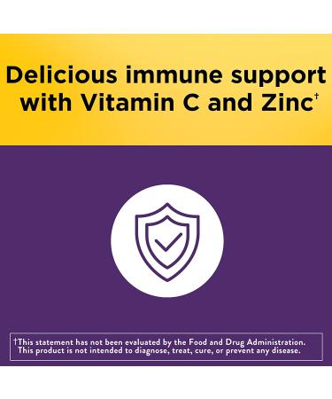 Nature Made Elderberry with Vitamin C and Zinc Gummies - Immune Support Supplement, 100 Count - Buy Online on GoSupps.com