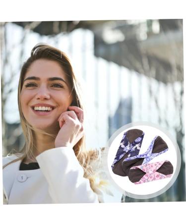 6Pcs Washable Cloth Period Pads - Bamboo Charcoal Panty Liner & Napkin Set - Buy Online on GoSupps.com