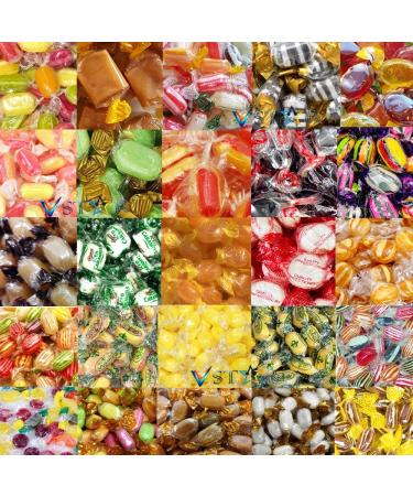 Pick & Mix Sweets Retro Candy Sweets Assorted Wrapped Sweets - Random Mixed Wrapped Sweets (500g)