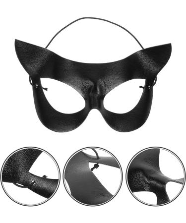 LIFKOME Cat Mask - Half Face Black Cat Mask for Women | Masquerade Cosplay & Halloween Costume Accessory - Buy Online on GoSupps.com