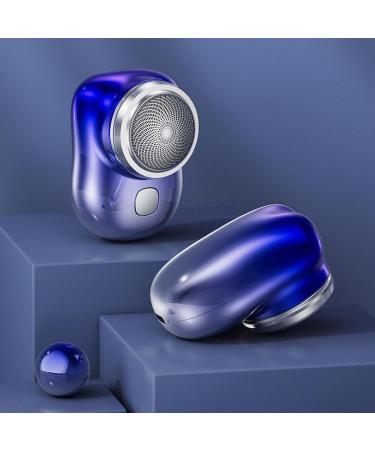 Electric Mini Hair Clipper Waterproof USB Rechargeable Alloy Cutter Hair Grooming Trimmer Blue - Buy Online on GoSupps.com