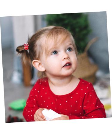 minkissy 10 Pairs Christmas Headband Christmas Ponytail Holders Kids Elastic Hair Holder Hair Tie Holder Scrunchy Hair Bands Christmas Tree Hair Ties Baby Holder Girl Child Abs Headgear - Buy Online on GoSupps.com
