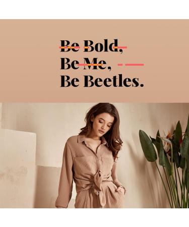 Beetles Nude Gel Nail Polish Set 15ml - Neutral Mocha Mouse Cake Color | Translucent Soak Off U V LED Nail Lamp Gel Polish | Nail Art Gift for Women - 0.5Oz - Buy Online on GoSupps.com