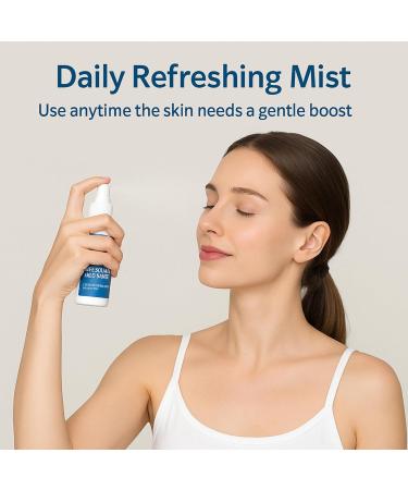  Nuvilo Hypochmic Acid Skin Care Spray 100ml Gentle Refreshing Mist for Sensitive Skin Lightweight and Soothing Formula for Daily Moisture and Skin Comfort - Buy Online on GoSupps.com