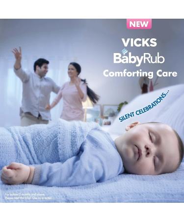 BabyRub Soothing Vapour Ointment for Babies (50 ml - 1.7 oz) + V4l Paper Napkin 125 Sheets Free - Buy Online on GoSupps.com