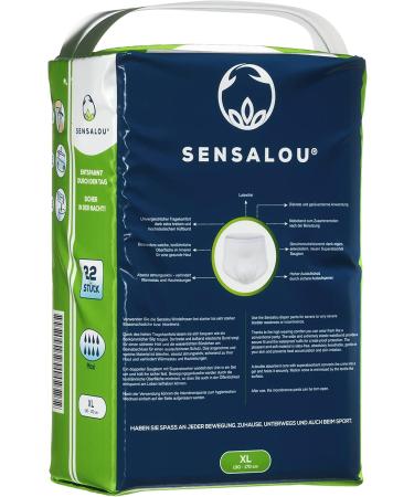 Buy Sensalou Incontinence Pants for Adults - XL Size (88) | Best Diaper Pants for Men & Women - Ship Internationally - Buy Online on GoSupps.com