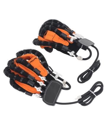 Rehabilitation Robot Gloves Grasping Simulation Pneumatic Finger Rehabilitation Robot Gloves for Arthritis Hemiplegia Stroke Patient (L) Large