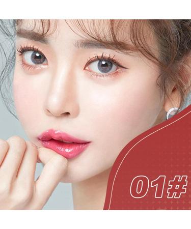 Moisturizing Nourishing Jelly Lipstick | Long Lasting Nourishing Lip Balm | Gold Leaf Temperature Color Lip Balm Flower Scented Rianpesn - Buy Online on GoSupps.com