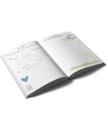 Personalized Twin Baby Memory Album - First Year Keepsake | Rundfux - Buy Online on GoSupps.com