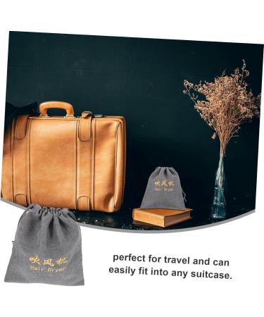Hemoton Hair Dryer Bag Blow Dryer Bag for Hair Dryer Hair Dryer Storage Hair Curler Travel Drawstring - Buy Online on GoSupps.com