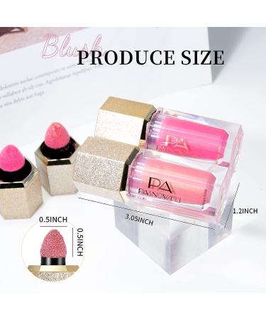 PASNOWFU 3-in-1 Liquid Blush - Lightweight Cream Blush for Cheeks & Lips | Long-Lasting Natural Blusher in Foggy Pink - Buy Online on GoSupps.com