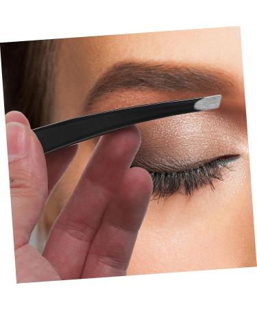 Angoily 3 Sets Stainless Steel Eyebrow Clip Mini Slant Tweezer Hair Remover Tool Brow Tweezers Women Eyebrow Curler Eyebrow Clip Tweezers Make up Kit Eyebrow Trimming Willow Leaves Miss - Buy Online on GoSupps.com