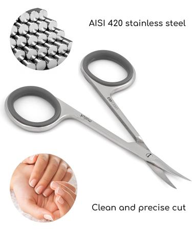 Cuticle Scissors Professional Maluk Large S Silicon - Buy Online on GoSupps.com